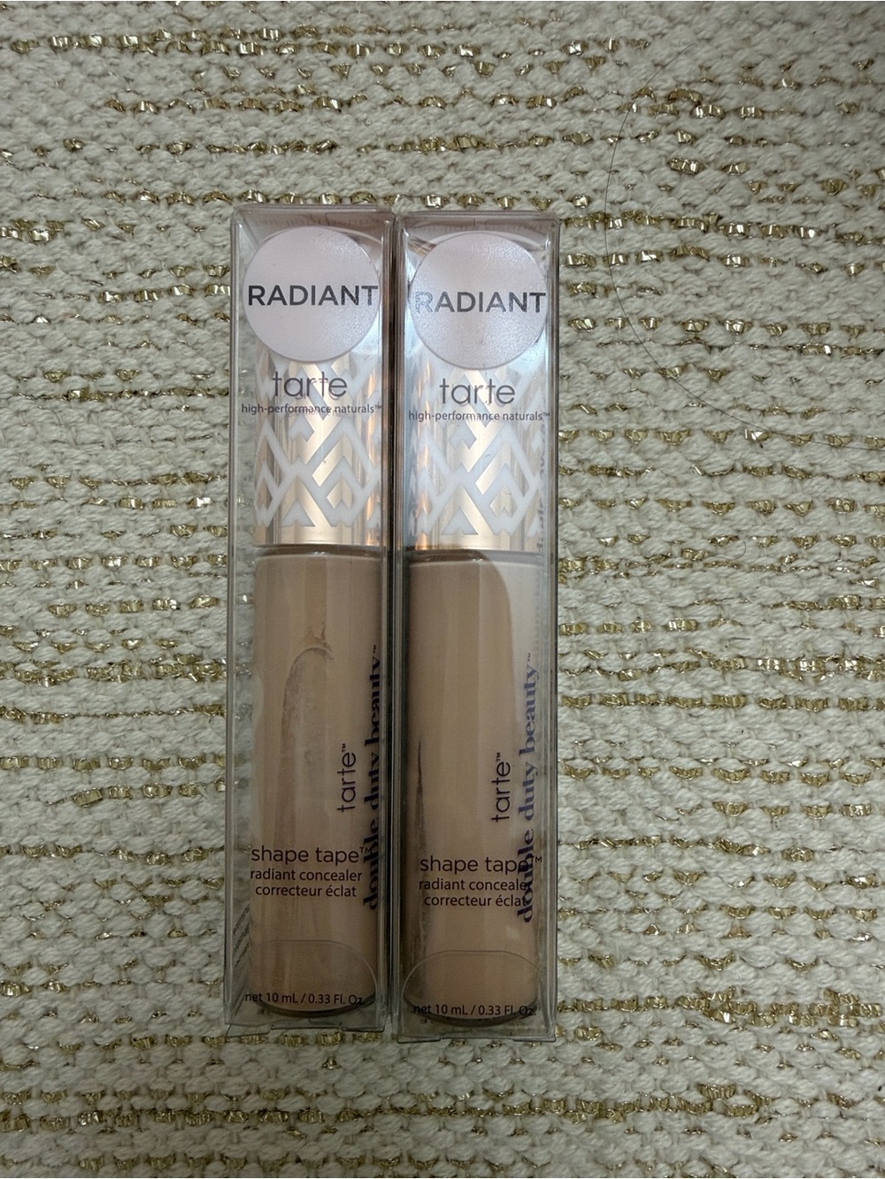 2 tarte Radiant Shape Tape Concealer - beige, light tan